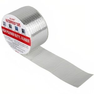 Waterproof Butyl Rubber Tape, High Polymer Adhesive, Surface Crack, Window Sill Gap, Boat Sealing, Home Renovation(10CM*5M (Pack of 1))